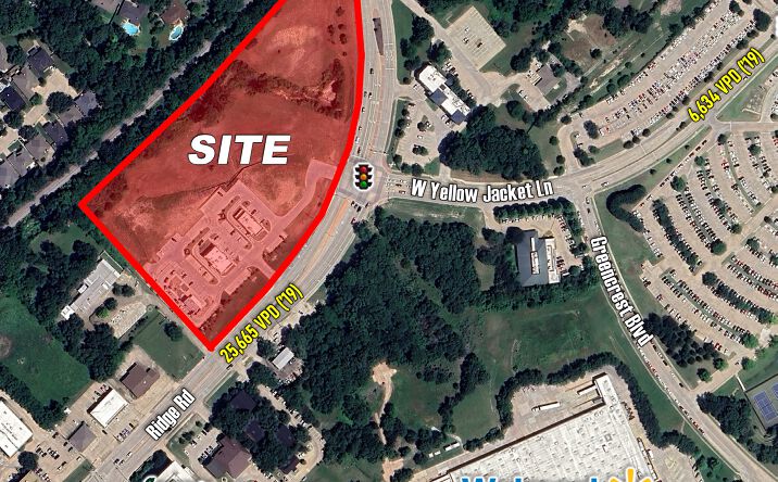 Pictures of Land property located at NWC of Ridge Rd & W Yellowjacket Ln, Rockwall, TX 78624 for sales - image #1