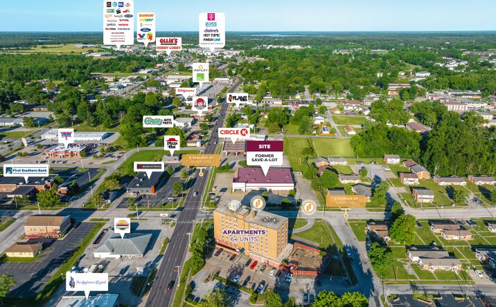 Pictures of Retail property located at 301 E Walnut St, Carbondale, IL 62901 for sales - image #1