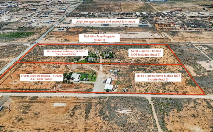 Pictures of Land property located at 6611 ELKINS RD, MIDLAND, TX 79705-9530 for sales - image #1
