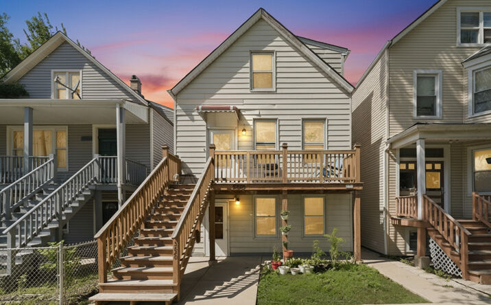Pictures of Multifamily property located at 3820 W George Street, Chicago, IL 60618 for sales - image #1