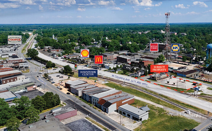 Pictures of Retail property located at 105 West Carolina Avenue, Clinton, SC 29325 for sales - image #1