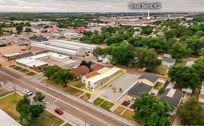 Pictures of Retail property located at 1207 Washington Street, Great Bend, KS 67530 for sales - image #1