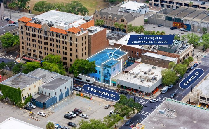 Pictures of Retail, Office, Mixed Use property located at 120 E FORSYTH ST, JACKSONVILLE, FL 32202-3318 for sales - image #1