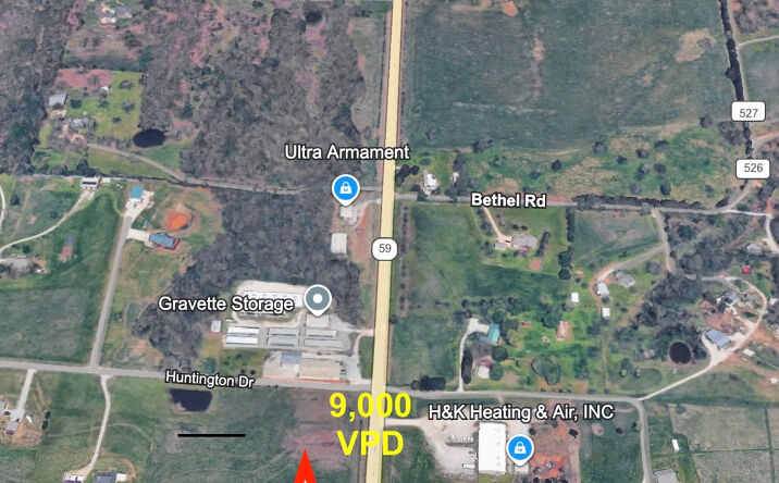 Pictures of Land property located at Arkansas Highway 59, Gravette, AR 72956 for sales - image #1