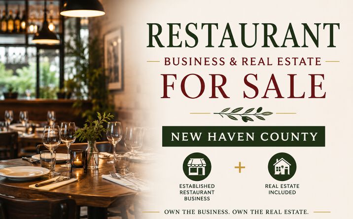 Pictures of Retail, Business for Sale property located at Business and Real Estate For Sale, New Haven County, CT 00000 for sales - image #1