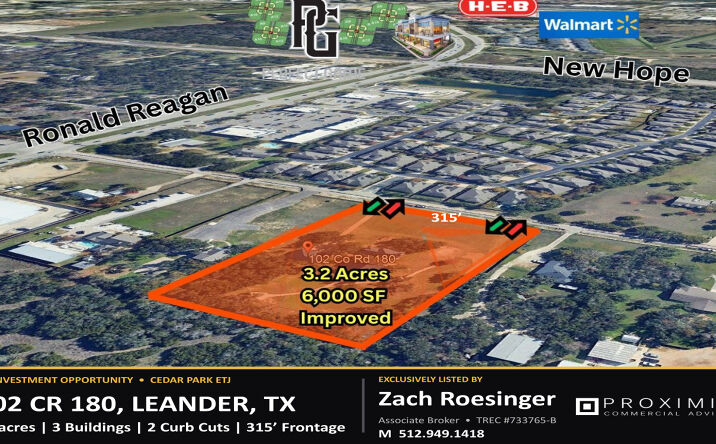 Pictures of Office, Industrial, Land property located at 102 COUNTY RD 180, LEANDER, TX 78641-3154 for sales - image #1