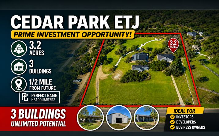 Pictures of Office, Industrial, Land property located at 102 COUNTY RD 180, LEANDER, TX 78641-3154 for sales - image #1