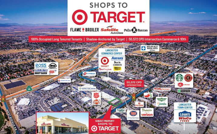 Pictures of Retail property located at 43403 10th Street West, Lancaster, CA 93534 for sales - image #1