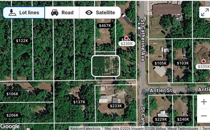 Pictures of Land property located at 792 St Catherine Avenue, Christmas, FL 32709 for sales - image #1