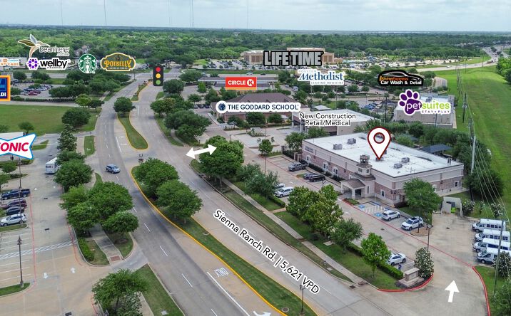 Pictures of Retail property located at 6155 Sienna Ranch Rd., Missouri City, TX 77459 for sales - image #1