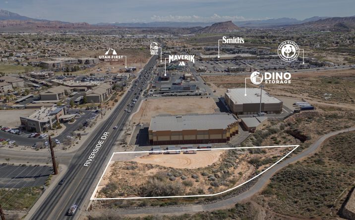 Pictures of Retail, Office, Land property located at 1990 East Riverside Drive, St. George, UT 84790 for sales - image #1