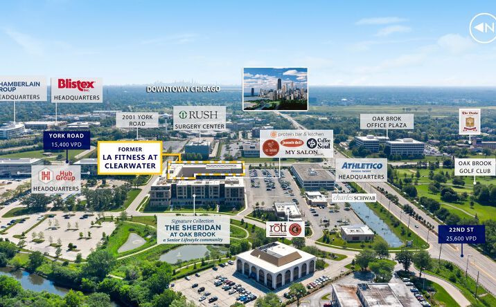 Pictures of Retail property located at 2030 York Rd, Oak Brook, IL 60523 for sales - image #1