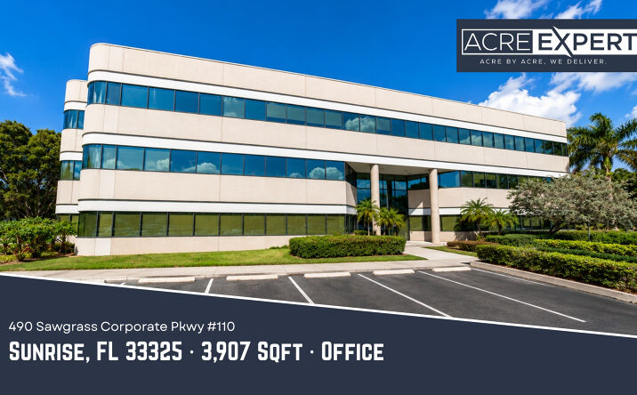 Pictures of Office property located at 490 Sawgrass Corporate Parkway, Sunrise, FL 33325 for sales - image #1
