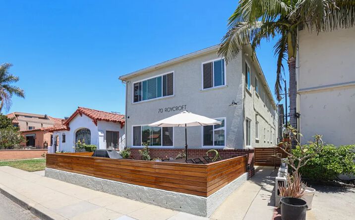 Pictures of Multifamily property located at 70 Roycroft Ave, Long Beach, CA 90803 for sales - image #1