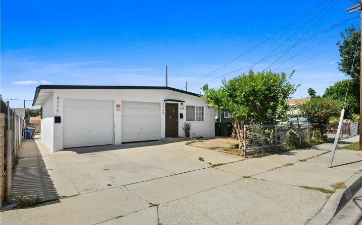 Pictures of Multifamily property located at 4768 Fisher Street, East Los Angeles, CA 90022 for sales - image #1