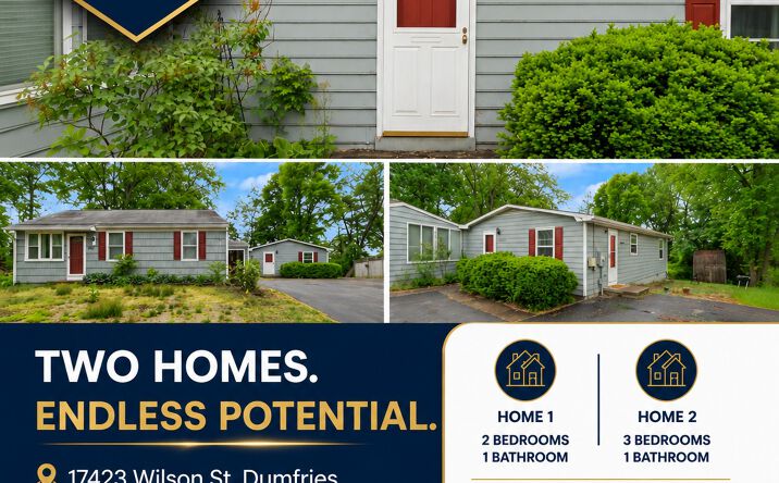 Pictures of Multifamily property located at 17423 Wilson Street, Dumfries, VA 22026 for sales - image #1