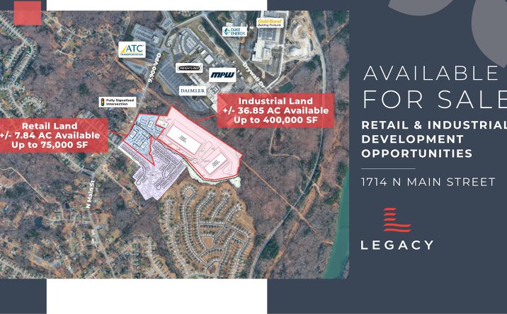 Pictures of Industrial, Retail, Mixed Use property located at 1714 N Main Street, Mount Holly, NC 28120 for sales - image #1