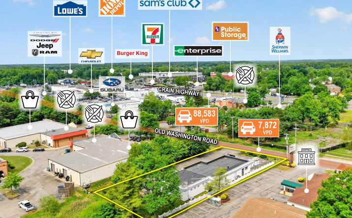 Pictures of Retail, Office property located at 2242 OLD WASHINGTON RD, WALDORF, MD 20601-3174 for sales - image #1