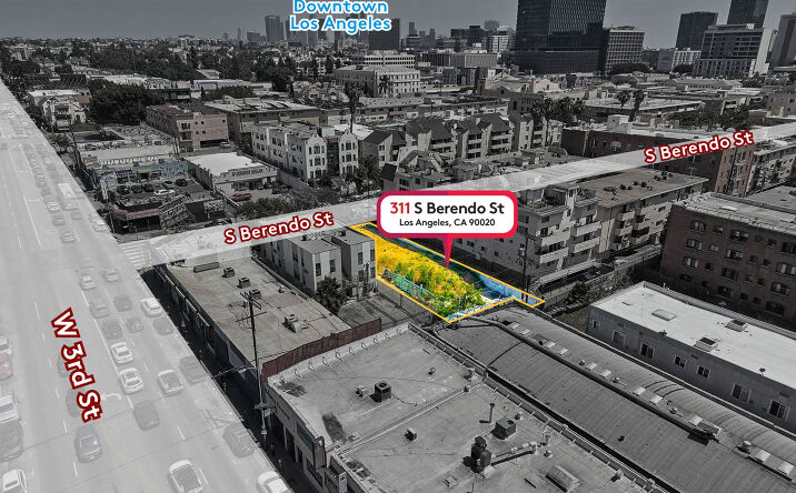 Pictures of Land property located at 311 S Berendo St, Los Angeles, CA 90020 for sales - image #1