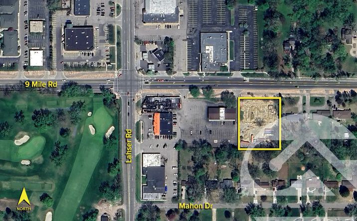 Pictures of Land property located at 21751 W. Nine Mile Rd, Southfield, MI 48075 for sales - image #1