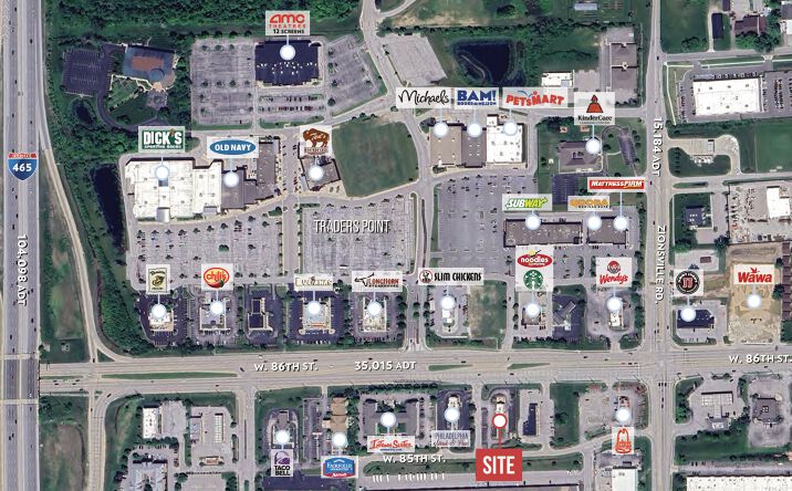 Pictures of Retail property located at 5721 W 86TH ST, INDIANAPOLIS, IN 46278-1337 for sales - image #1