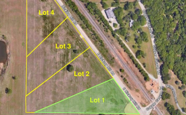 Pictures of Land property located at 4010 Hickory Hill Road, Argyle, TX 76226 for sales - image #1