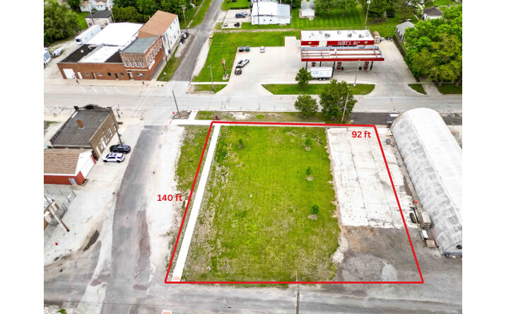 Pictures of Land, Office, Retail property located at BLOCK 10 Lots 7 & 8, Colfax, IL 61728 for sales - image #1