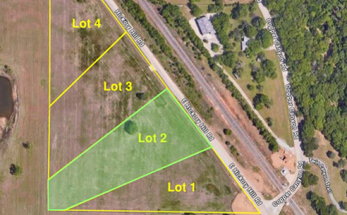 Pictures of Land property located at 4010 East Hickory Hill Road, Lantana, TX 76226 for sales - image #1