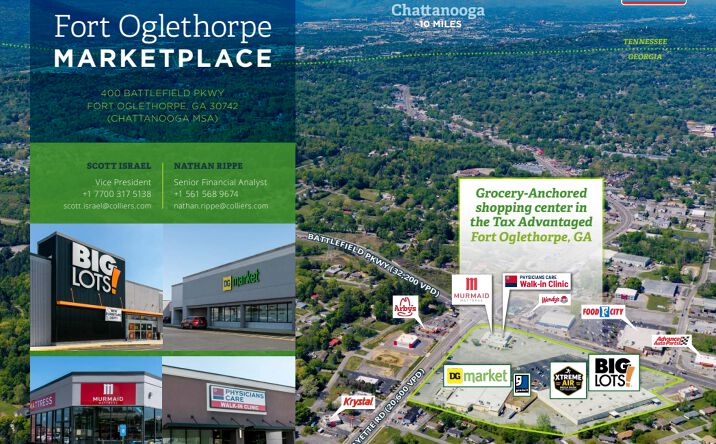 Pictures of Retail property located at 400 Battlefield Parkway, Fort Oglethorpe, GA 30742 for sales - image #1