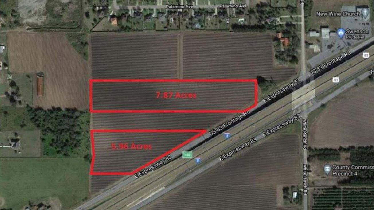 NWC White Ranch Rd. & Expy. 83 (5.96 Acres), La Feria, TX 78559 Land