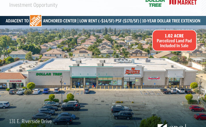 Pictures of Retail property located at 131 E. Riverside Drive, Ontario, CA 91761 for sales - image #1