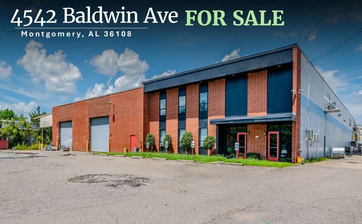 Pictures of Industrial property located at 4542 Baldwin Ave, Montgomery, AL 36108 for sales - image #1