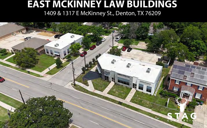 Pictures of Office, Retail property located at 1409 E McKinney St, Denton, TX 76209, 1317 E McKinney St, Denton, TX 76209 for sales - image #1