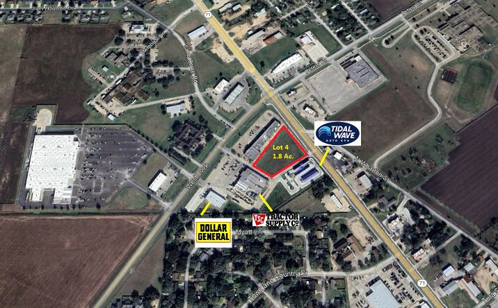Pictures of Land property located at State Highway 71 & FM 2765-Lot 4, El Campo, TX 77437 for sales - image #1