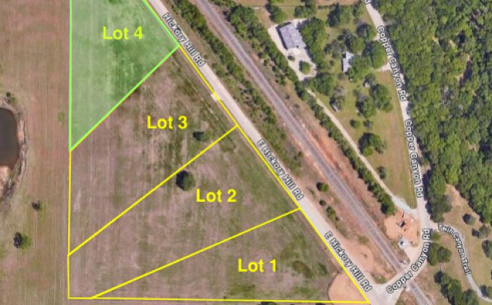 Pictures of Land property located at Hickory Hill Road, Copper Canyon, TX 76226 for sales - image #1