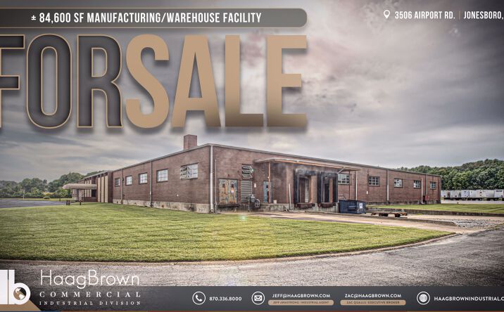 Pictures of Office, Industrial, Mixed Use property located at 3506 Airport Road, Jonesboro, AR 72401 for sales - image #1