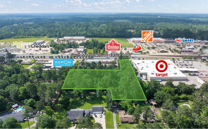 Pictures of Land property located at South Medford Drive, Lufkin, TX 75901 for sales - image #1