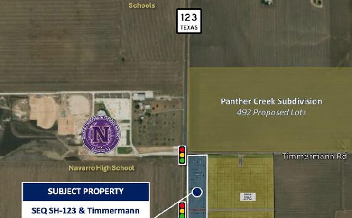 Pictures of Retail, Mixed Use, Land property located at SEQ SH-123 & Timmermann Road, Seguin, TX 78155-0491 for sales - image #1