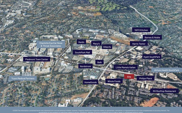 Pictures of Office property located at 6805 Fairview Road, Unit A & B, Charlotte, NC 28210 for sales - image #1