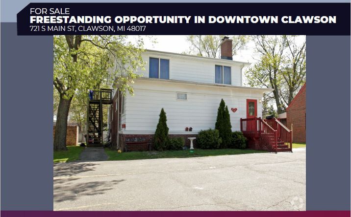 Pictures of Retail, Multifamily property located at 721 S Main St, Clawson, MI 48017 for sales - image #1