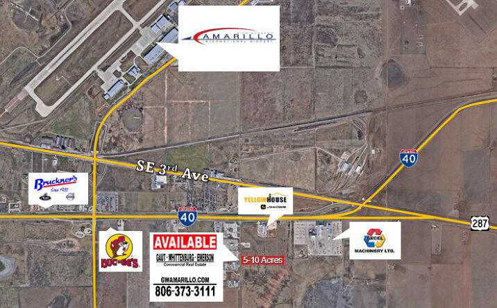 Pictures of Land property located at I-40 & Pullman Rd, Amarillo, TX 79118 for sales - image #1