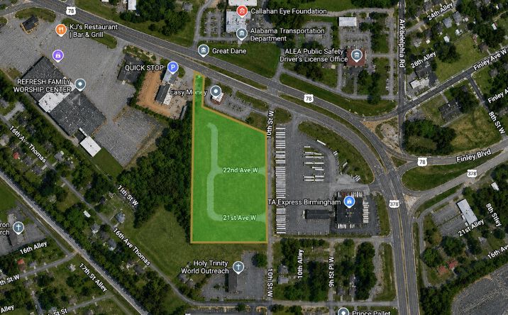 Pictures of Land property located at 2000 10th St W, Birmingham, AL 35204 for sales - image #1
