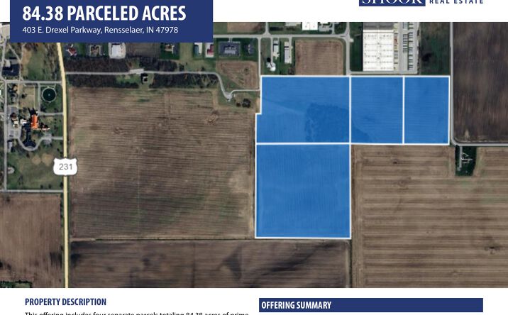 Pictures of Land property located at 403 E. Drexel Parkway, Rensselaer, IN 47978 for sales - image #1