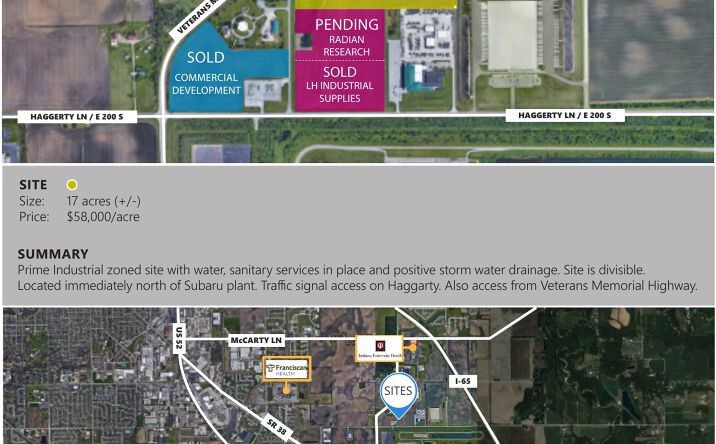 Pictures of Land property located at South 500 East, Lafayette, IN 47905 for sales - image #1
