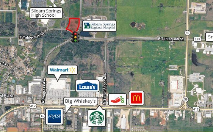 Pictures of Land property located at N Progress Ave, Siloam Springs, AR 72761 for sales - image #1