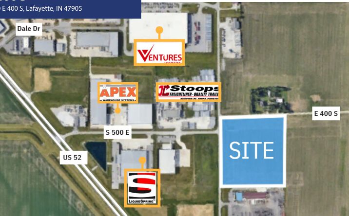 Pictures of Land property located at 5040 E 400 S, Lafayette, IN 47905 for sales - image #1