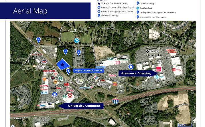 Pictures of Retail, Land property located at 3802 Rural Retreat Rd, Burlington, NC 27215 for sales - image #1