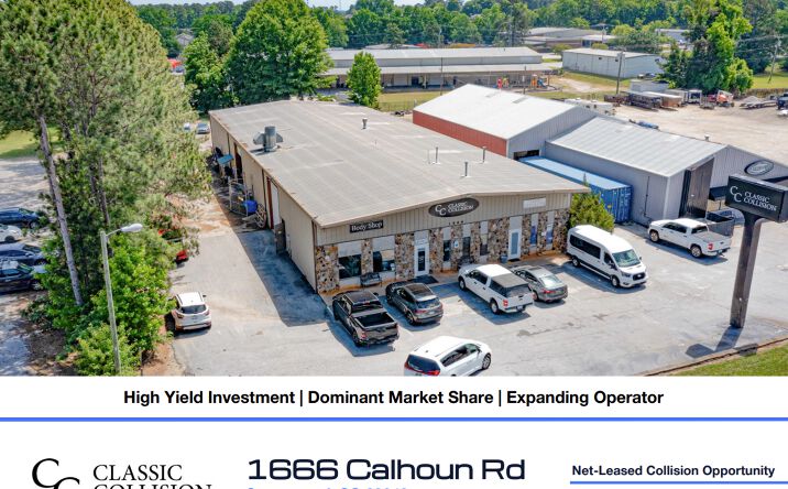 Pictures of Retail, Industrial property located at 1666 Calhoun Road, Greenwood, SC 29649 for sales - image #1