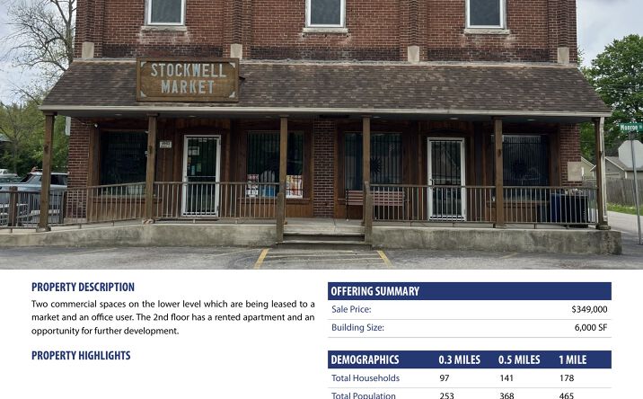 Pictures of Special Purpose property located at 6943 Monroe Street, Stockwell, IN 47905 for sales - image #1