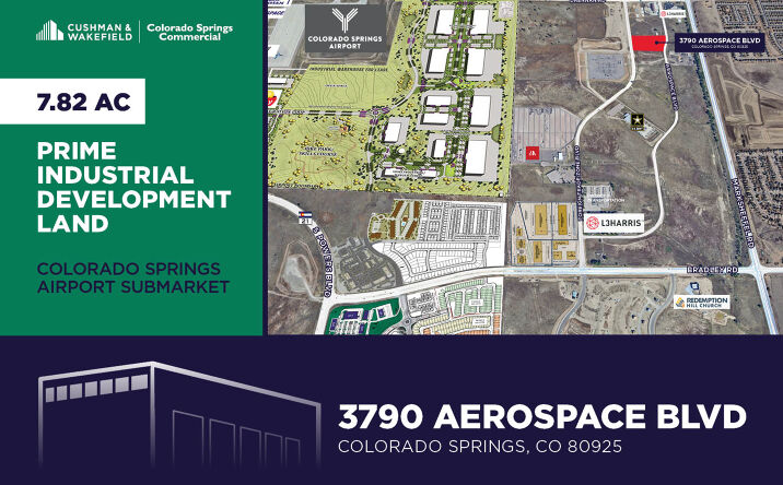 Pictures of Land property located at 3790 Aerospace Blvd, Colorado Springs, CO 80925 for sales - image #1